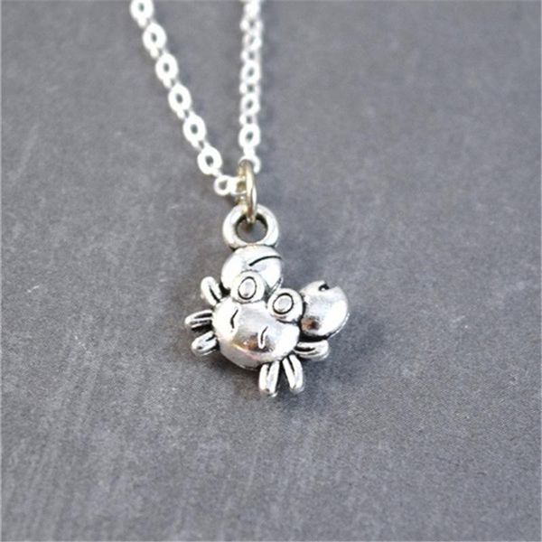 pendant necklaces crab necklace, pendant, jewelry, beach nautical silver color chain, sea life necklace
pendant necklaces crab necklace, pendant, jewelry, beach nautical silver color chain, sea life necklace