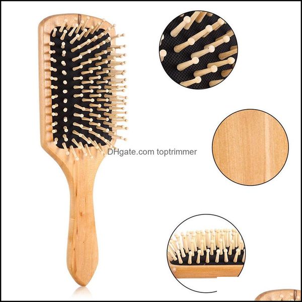 brushes & styling tools productsnatural mas airbag care hair brush and beauty spa masr antistatic head wooden comb drop delivery 2021 vqnum, Silver
brushes & styling tools productsnatural mas airbag care hair brush and beauty spa masr antistatic head wooden comb drop delivery 2021 vqnum, Silver