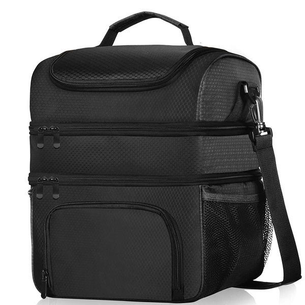 large capacity three-layer portable insulation outdoor waterproof single shoulder picnic lunch box bag
large capacity three-layer portable insulation outdoor waterproof single shoulder picnic lunch box bag