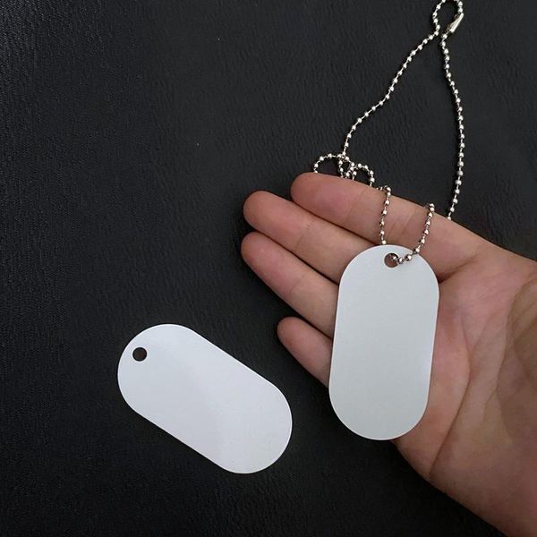 dog tag,id card 50pcs wholesale diy sublimation pet id tag aluminum blank both-sides white cat tags necklace pendant jewelry
dog tag,id card 50pcs wholesale diy sublimation pet id tag aluminum blank both-sides white cat tags necklace pendant jewelry
