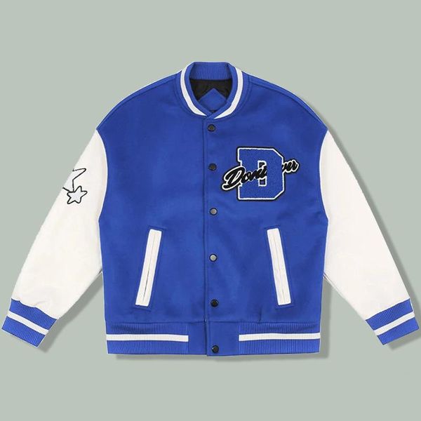 men's jackets hip hop college letters embroidery baseball jacket men 2021 couple patchwork coat harajuku varsity furry stars, Black;brown
men's jackets hip hop college letters embroidery baseball jacket men 2021 couple patchwork coat harajuku varsity furry stars, Black;brown