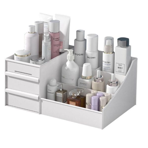 storage boxes & bins large capacity cosmetics box drawer organizer jewelry finishing skincare desklipstick stationery plastic shelf
storage boxes & bins large capacity cosmetics box drawer organizer jewelry finishing skincare desklipstick stationery plastic shelf