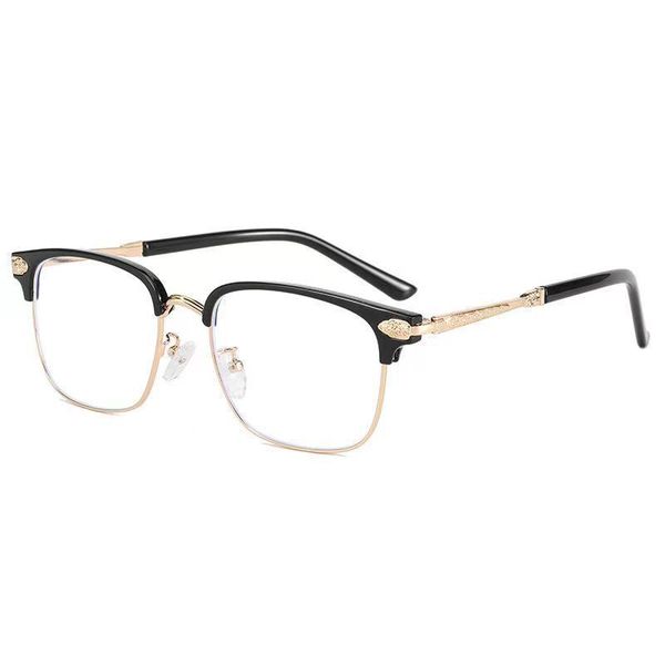 designer sunglasses blue light proof flat lens metal full large face men's fashion myopia glasses frame, White;black
designer sunglasses blue light proof flat lens metal full large face men's fashion myopia glasses frame, White;black