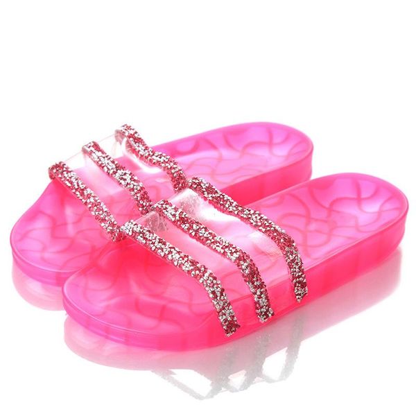slippers women summer slip on home woman sequins transparent casual female pvc flat non shoes lady bliing footwear, Black
slippers women summer slip on home woman sequins transparent casual female pvc flat non shoes lady bliing footwear, Black