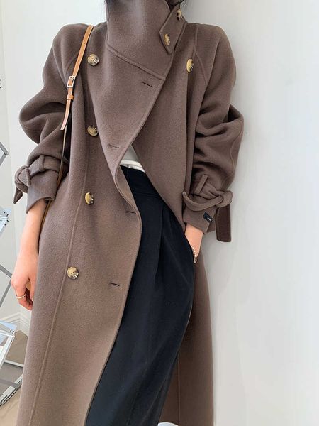 women's trench coats design of legal high-end wool collar, medium double length face jacket can custom size large j9if, Tan;black
women's trench coats design of legal high-end wool collar, medium double length face jacket can custom size large j9if, Tan;black