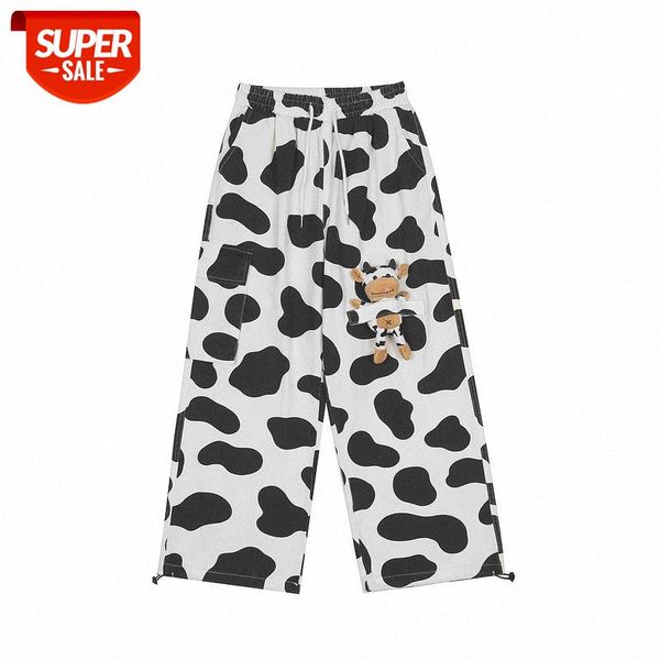 japanese harajuku style street doll cow spot print loose pants bf cropped trousers men #t225, Black
japanese harajuku style street doll cow spot print loose pants bf cropped trousers men #t225, Black