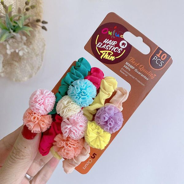 hair accessories girls double balls chiffon scrunchie 8pcs/set sweet ties rope for kids elastic bands fashion aceesories, Slivery;white
hair accessories girls double balls chiffon scrunchie 8pcs/set sweet ties rope for kids elastic bands fashion aceesories, Slivery;white