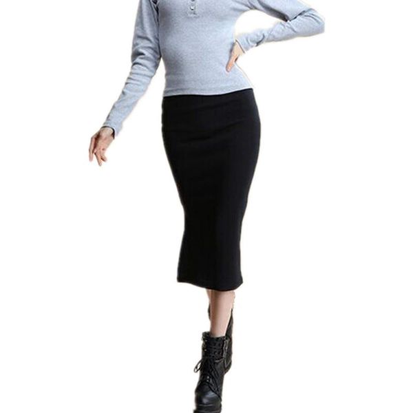skirts high waist pencil midi skirt female bodycon long cotton maxi autumn winter for women 2021 jupe longue, Black
skirts high waist pencil midi skirt female bodycon long cotton maxi autumn winter for women 2021 jupe longue, Black