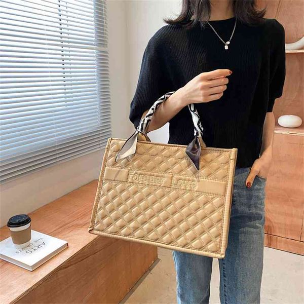 women's 2021 new fashion net red korean version ins texture foreign style large capacity lingge portable tote bag
women's 2021 new fashion net red korean version ins texture foreign style large capacity lingge portable tote bag