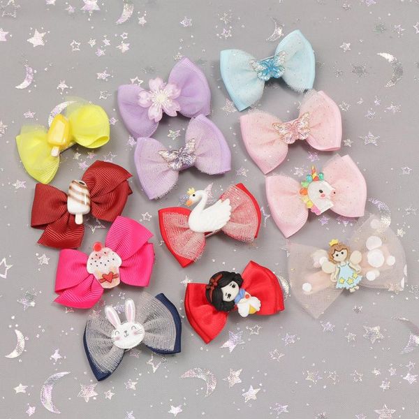 hair accessories yundfly 1 pcs 2.4" kawaii baby girls tulle ribbon bows clip kids princess cartoon flower bowknot hairpins barrette, Slivery;white
hair accessories yundfly 1 pcs 2.4" kawaii baby girls tulle ribbon bows clip kids princess cartoon flower bowknot hairpins barrette, Slivery;white