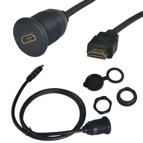 2.0 version male to female car mount flush extension cable truck boat motorcycle dashboard with mounting panel audio cables & connectors
2.0 version male to female car mount flush extension cable truck boat motorcycle dashboard with mounting panel audio cables & connectors