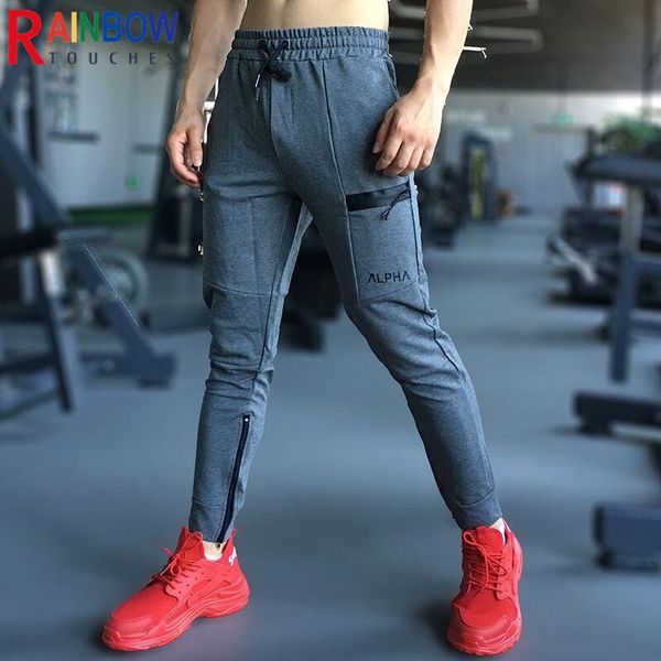 men's pants rainbowtouches sports men running large zippered pocket with retracted hem stretch breathable fitness superior quality, Black
men's pants rainbowtouches sports men running large zippered pocket with retracted hem stretch breathable fitness superior quality, Black