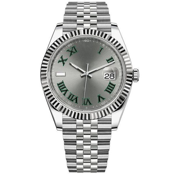 wristwatches men's automatic mechanical watch datejust 40mm 126334 904l stainless steel sapphire glass waterproof watches for me, Slivery;brown
wristwatches men's automatic mechanical watch datejust 40mm 126334 904l stainless steel sapphire glass waterproof watches for me, Slivery;brown