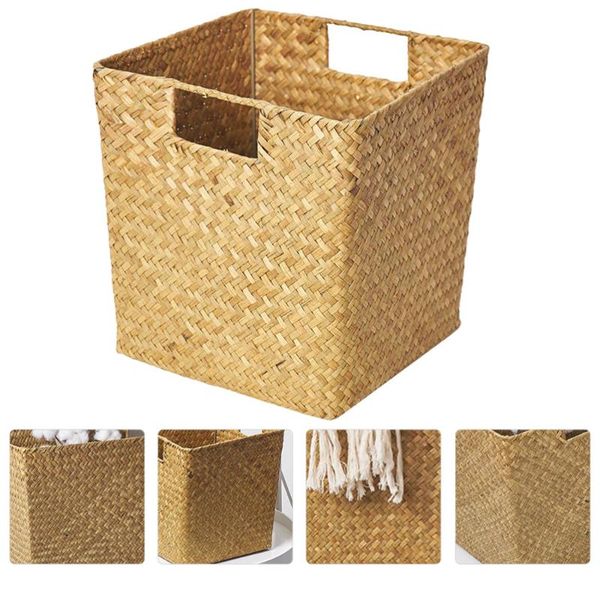 storage baskets 1 pc versatile convenient simple flower basket seaweed fruit (yellow)
storage baskets 1 pc versatile convenient simple flower basket seaweed fruit (yellow)
