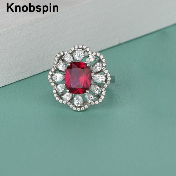 cluster rings knobspin 100% 925 sterling silver flower ruby wedding engagement for women high carbon diamond fine jewelry wholesale, Golden;silver
cluster rings knobspin 100% 925 sterling silver flower ruby wedding engagement for women high carbon diamond fine jewelry wholesale, Golden;silver