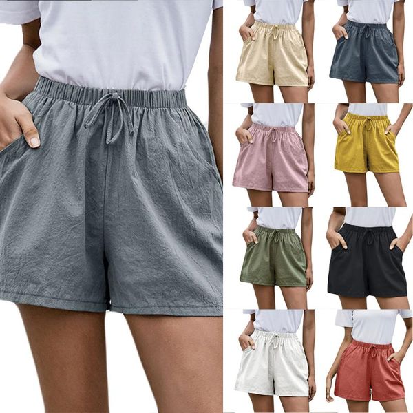 running shorts jogger summer high waist sport short pants wide leg women cotton linen pocket casual elastic drawstring, Black;blue
running shorts jogger summer high waist sport short pants wide leg women cotton linen pocket casual elastic drawstring, Black;blue