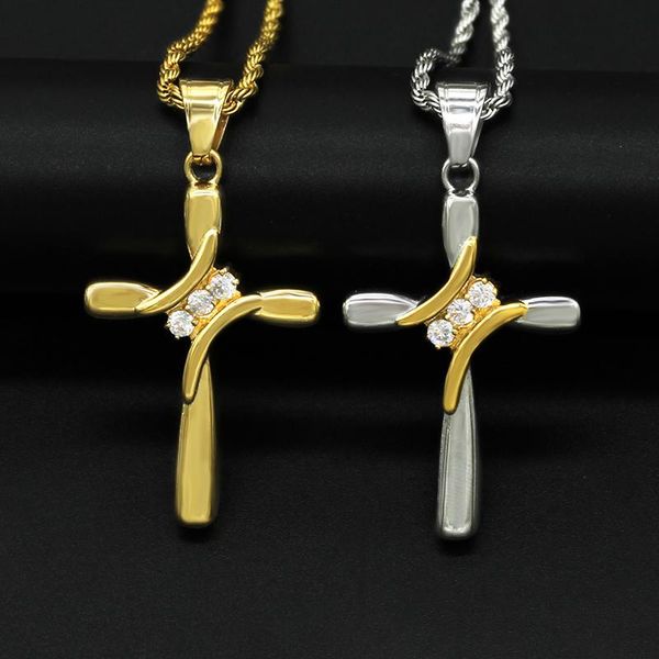 pendant necklaces hip hop claw setting cz stone bling iced out gold stainless steel cross pendants necklace for men rapper jewelry, Silver
pendant necklaces hip hop claw setting cz stone bling iced out gold stainless steel cross pendants necklace for men rapper jewelry, Silver