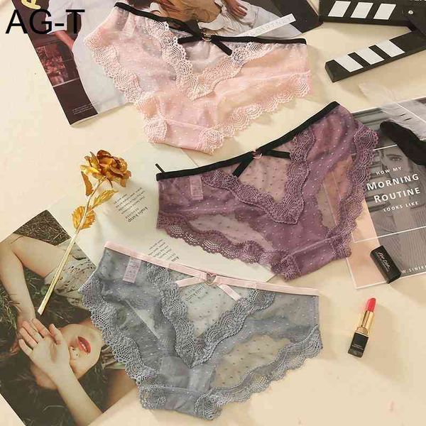 lace new love metal button mesh fully transparent women's briefs back cross cotton crotch pants, Black;pink
lace new love metal button mesh fully transparent women's briefs back cross cotton crotch pants, Black;pink