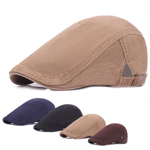 berets spring autumn retro men casual street sboy beret fashion cotton caps sun flat hats french england visors, Blue;gray
berets spring autumn retro men casual street sboy beret fashion cotton caps sun flat hats french england visors, Blue;gray