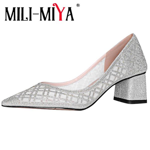 mili-miya customize luxury bling wedding pumps bride square heels rhinestone pointed toe women evening party shoes sliver dress, Black
mili-miya customize luxury bling wedding pumps bride square heels rhinestone pointed toe women evening party shoes sliver dress, Black