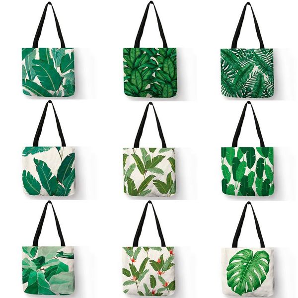 evening bags super fresh style women lady casual shoulder bag tropical green plant leaf painting handbag daily easy carry folding linen tote
evening bags super fresh style women lady casual shoulder bag tropical green plant leaf painting handbag daily easy carry folding linen tote