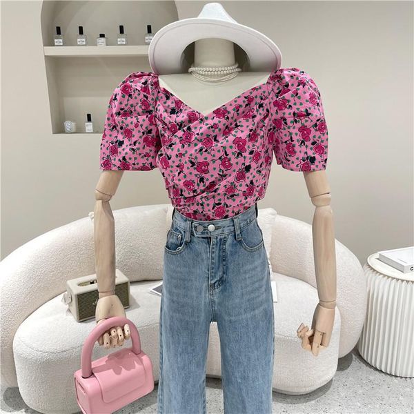 women's blouses & shirts niche design clothing summer 2021 fashion boat neck vintage printed zipper shirt temperament puff sleeve top, White
women's blouses & shirts niche design clothing summer 2021 fashion boat neck vintage printed zipper shirt temperament puff sleeve top, White