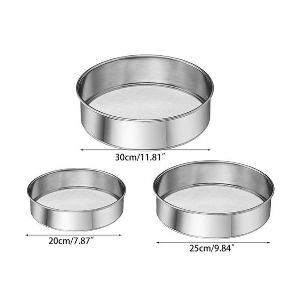 stainless steel flour screen hand held sieve sesame sugar powder noodle tea filter baking & pastry tools
stainless steel flour screen hand held sieve sesame sugar powder noodle tea filter baking & pastry tools