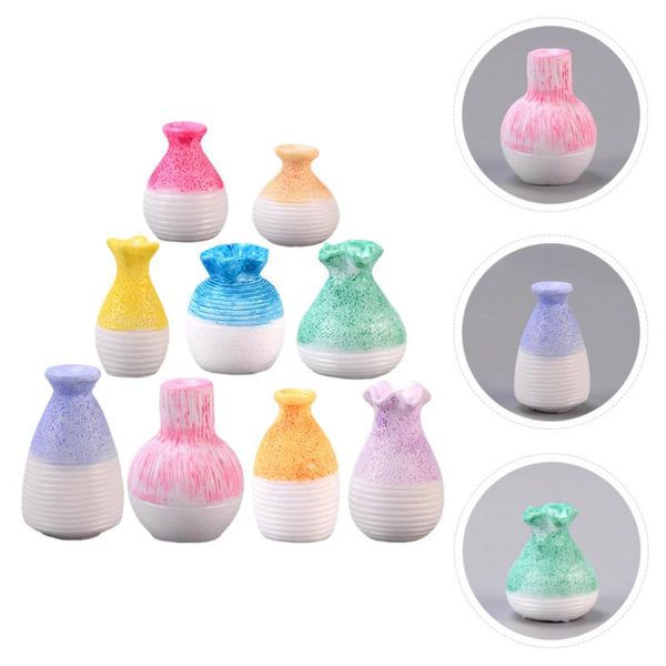 9pcs mini house resin vases decors simulation accessories decorative flowers & wreaths
9pcs mini house resin vases decors simulation accessories decorative flowers & wreaths