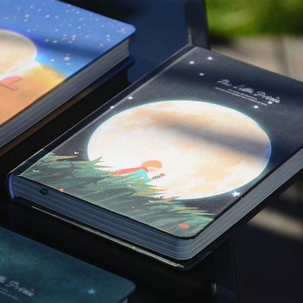 the little prince color page hand ledger cute korean illustration account notebook a5 thickened student stationery gifts notepads, Purple;pink
the little prince color page hand ledger cute korean illustration account notebook a5 thickened student stationery gifts notepads, Purple;pink