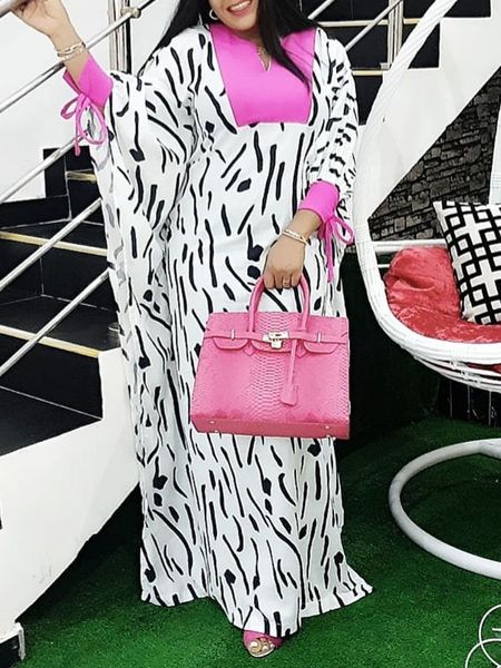 2021african loose women plus size flare sleeve floral print a-line dress long maxi female dresses robe vestiods elegant casual large, Black;gray
2021african loose women plus size flare sleeve floral print a-line dress long maxi female dresses robe vestiods elegant casual large, Black;gray