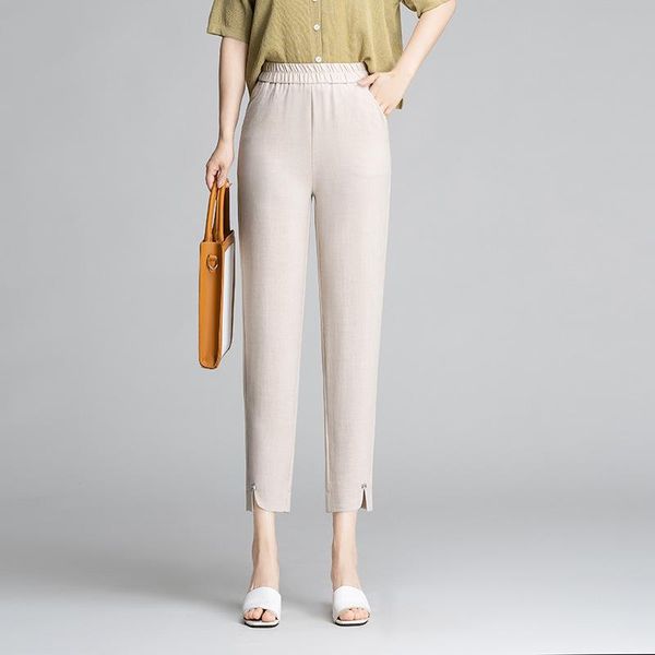 women's pants & capris women pencil 2021 summer elastic high waist plus size 4xl casual trouser office lady elegant fashion slim suit 6, Black;white
women's pants & capris women pencil 2021 summer elastic high waist plus size 4xl casual trouser office lady elegant fashion slim suit 6, Black;white