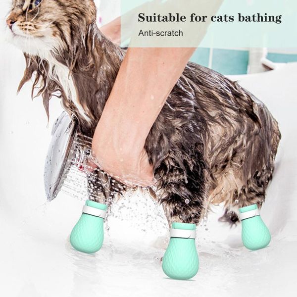 new 4pcs/set adjustable pet cat claw cover cut nails foot cover pet protector for anti-scratch cat shoes boots
new 4pcs/set adjustable pet cat claw cover cut nails foot cover pet protector for anti-scratch cat shoes boots
