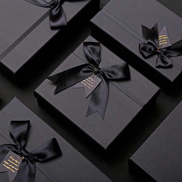 gift wrap rectangle black packing box exquisite luxury perfume comestic mask christmas present wrapping with ribbon 1pc
gift wrap rectangle black packing box exquisite luxury perfume comestic mask christmas present wrapping with ribbon 1pc