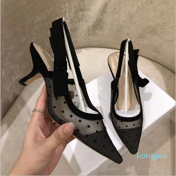 designer- summer european and american fashion pointy breathable mesh stiletto women's shoes size sandals, Black
designer- summer european and american fashion pointy breathable mesh stiletto women's shoes size sandals, Black