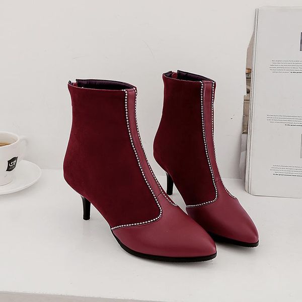 boots sianie tianie 2021 winter autumn arrival burgundy black woman booties thin high heels women stilettos ankle botas
boots sianie tianie 2021 winter autumn arrival burgundy black woman booties thin high heels women stilettos ankle botas