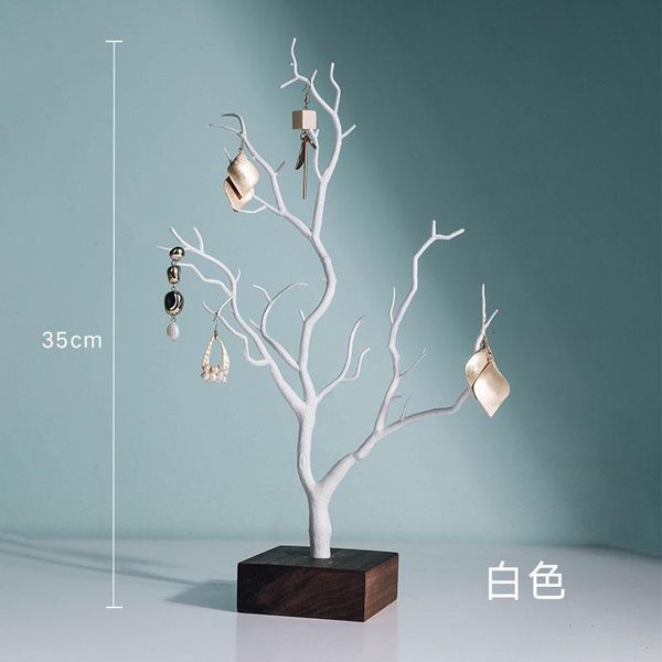 walnut jewelry display stand tree-shaped props earrings necklace white gray other home decor
walnut jewelry display stand tree-shaped props earrings necklace white gray other home decor