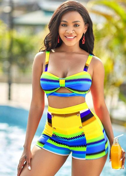 women's swimwear split final print bikini boxer swimsuit high waist stripe sling two pieces set colorful women jumpsuits summer casuall, White;black
women's swimwear split final print bikini boxer swimsuit high waist stripe sling two pieces set colorful women jumpsuits summer casuall, White;black