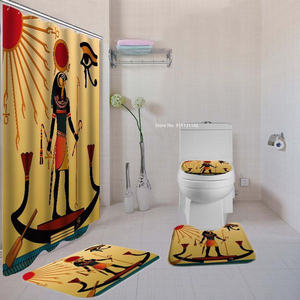 shower curtains retro tribal african women print curtain art waterproof bathroom non-slip floor mat 4-piece set
shower curtains retro tribal african women print curtain art waterproof bathroom non-slip floor mat 4-piece set