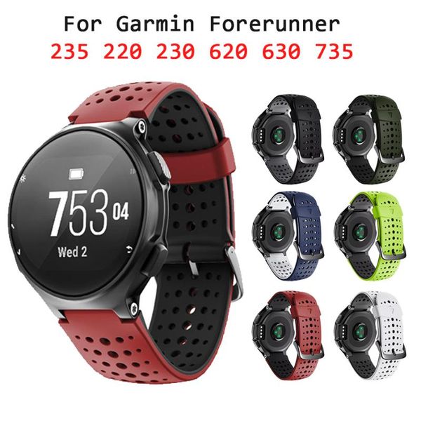 watch bands silicone strap for garmin forerunner 220/230/235/620/630/735xt/235lite band bracelet 235 replacement, Black;brown
watch bands silicone strap for garmin forerunner 220/230/235/620/630/735xt/235lite band bracelet 235 replacement, Black;brown