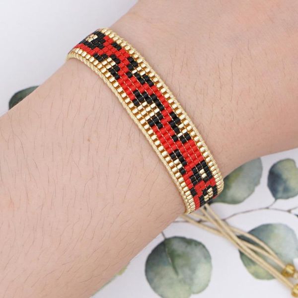 tennis xuxi miyuki japan rice beads bracelet hand made women simple retro folk-custom multicolor leopard-print width bracelets ss084, Golden;silver
tennis xuxi miyuki japan rice beads bracelet hand made women simple retro folk-custom multicolor leopard-print width bracelets ss084, Golden;silver