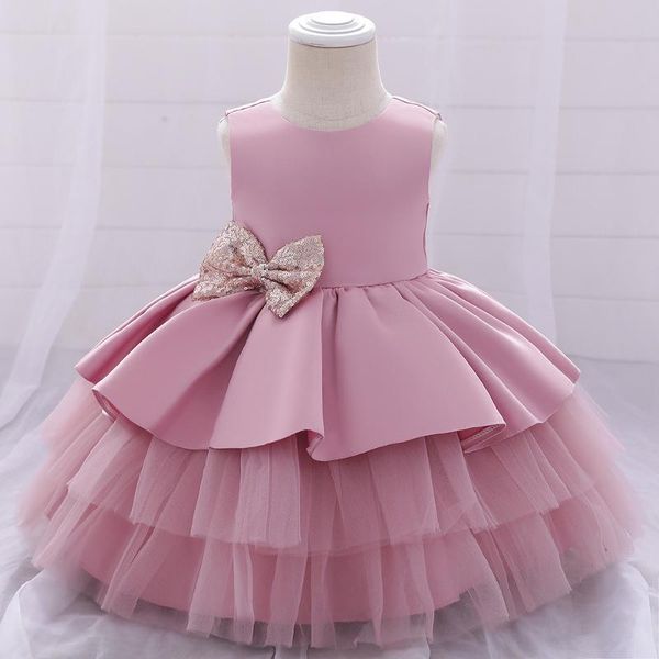 girl's dresses 2021 summer sequin big bow dress baby girls 1 year birthday baptism costume princess toddler evening kid clothes, Red;yellow
girl's dresses 2021 summer sequin big bow dress baby girls 1 year birthday baptism costume princess toddler evening kid clothes, Red;yellow