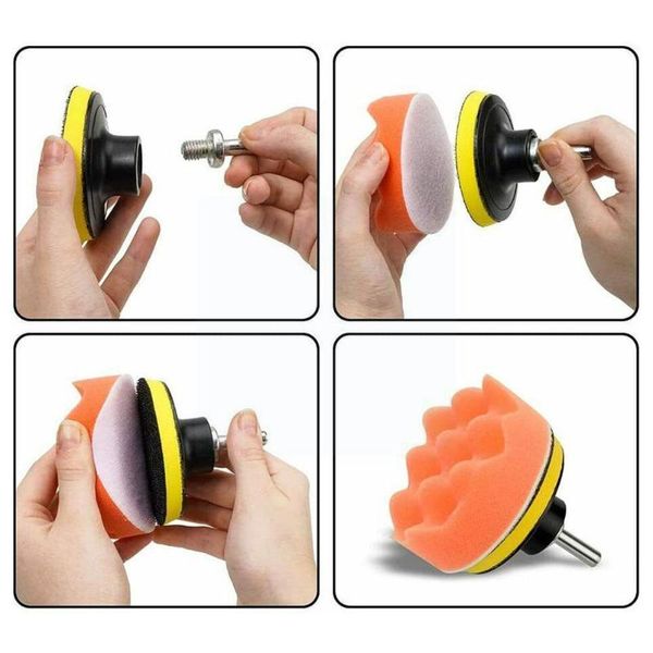 car sponge 1set 8+3 inch polisher waxing pads buffing kit scratches polish removes wheel drill for boat buffer polishing ca q7p2
car sponge 1set 8+3 inch polisher waxing pads buffing kit scratches polish removes wheel drill for boat buffer polishing ca q7p2