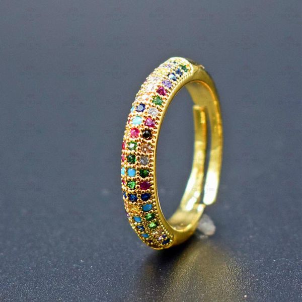 wedding rings zirconia adjustable rainbow ring multi stone gold filled band jewelry anillos colores arcoiris, Slivery;golden
wedding rings zirconia adjustable rainbow ring multi stone gold filled band jewelry anillos colores arcoiris, Slivery;golden