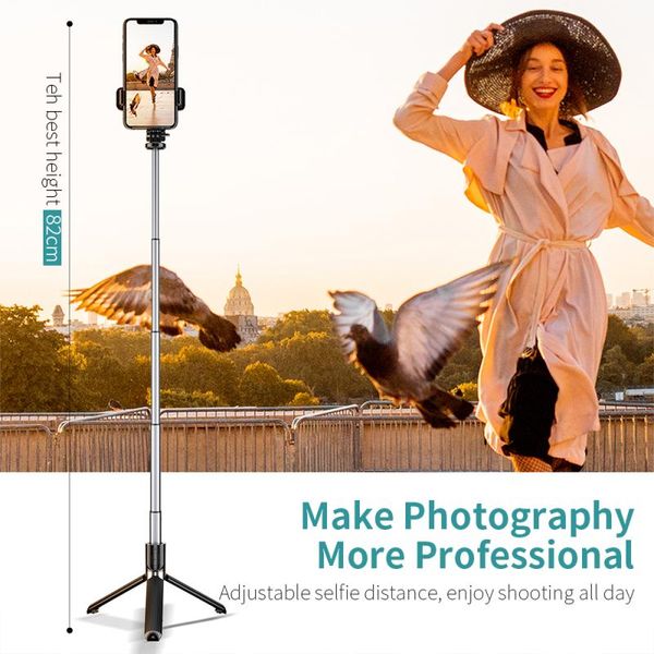 selfie monopods bluetooth remote control stick 5-segment extension widely compatible aluminum alloy tripod for android
selfie monopods bluetooth remote control stick 5-segment extension widely compatible aluminum alloy tripod for android