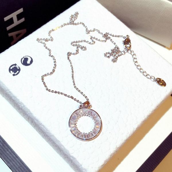 pendant necklaces luxury round zircon necklace for women iced out bling cubic lady anniversary date jewelry gift, Silver
pendant necklaces luxury round zircon necklace for women iced out bling cubic lady anniversary date jewelry gift, Silver