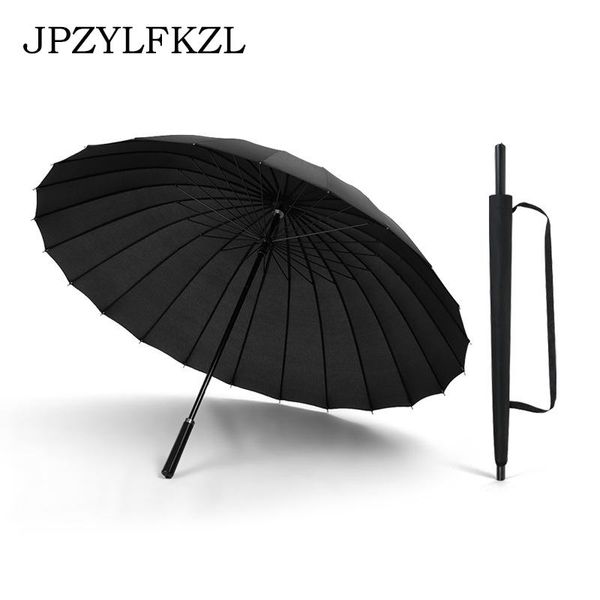 umbrellas 24k large women umbrella rain windproof male walking stick men leather golf sun paraguas colorful parasol cane
umbrellas 24k large women umbrella rain windproof male walking stick men leather golf sun paraguas colorful parasol cane
