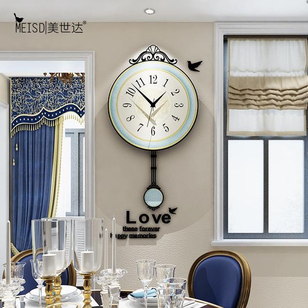 wall clocks vintage pendulum silent clock modern design europe style 3d swing hanging classical living room home decorative watch
wall clocks vintage pendulum silent clock modern design europe style 3d swing hanging classical living room home decorative watch
