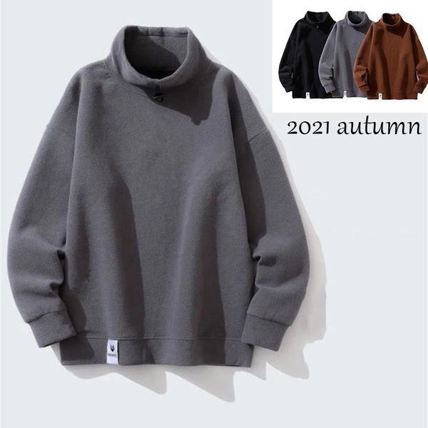 men's hoodies & sweatshirts autumn turtleneck sweatshirt warm polar fleece pullovers solid color loose hip hop style sport leisure clo, Black
men's hoodies & sweatshirts autumn turtleneck sweatshirt warm polar fleece pullovers solid color loose hip hop style sport leisure clo, Black