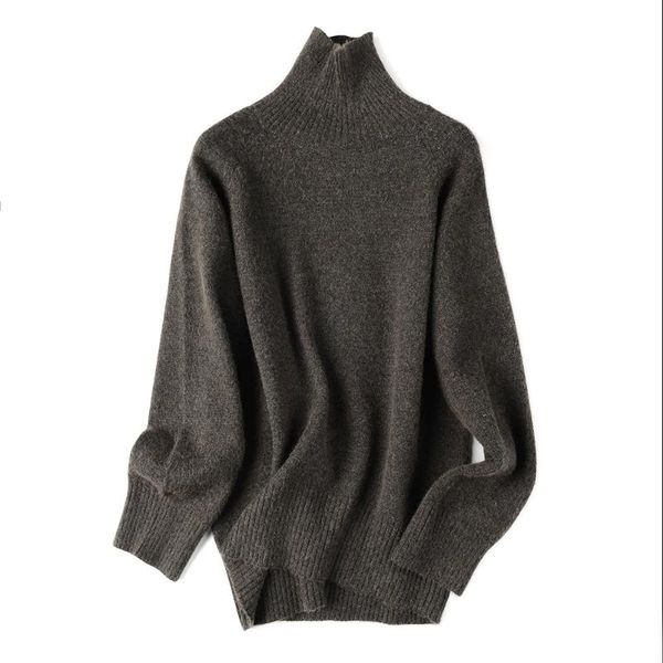 wool warm pullovers sweater long sleeve cashmere loose jumper autumn winter women turtleneck oversize women's sweaters, White;black
wool warm pullovers sweater long sleeve cashmere loose jumper autumn winter women turtleneck oversize women's sweaters, White;black