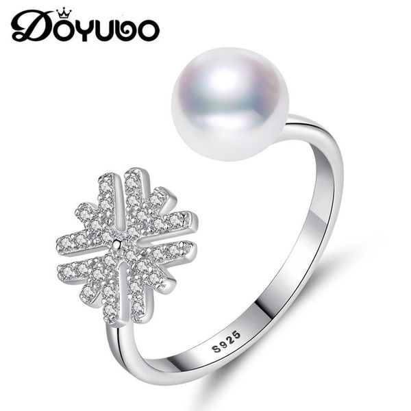 wedding rings doyubo lady sterling silver freshwater pearl ring cubic zirconia snowflake jewelry women fashion accessories vb327, Slivery;golden
wedding rings doyubo lady sterling silver freshwater pearl ring cubic zirconia snowflake jewelry women fashion accessories vb327, Slivery;golden